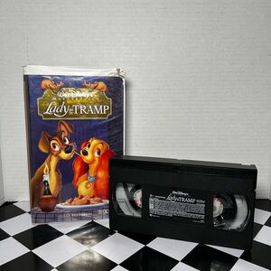 Walt Disney’s Masterpiece series Lady and the Tramp VHS - see photos